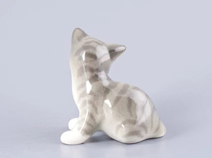 Скульптура Котенок Парамоша серый арт. 82.50636.00.1, 