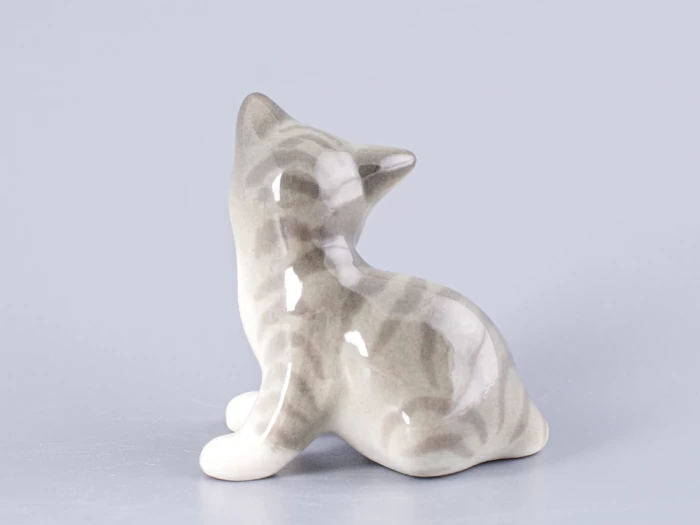 Скульптура Котенок Парамоша серый арт. 82.50636.00.1, 