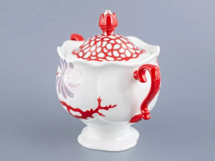 Сахарница форма Наташа, рисунок Сокровища моря арт. 80.60823.00.1,  Сахарница форма Наташа, рисунок Сокровища моря арт. 80.60823.00.1,