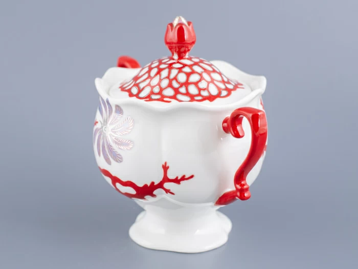 Сахарница форма Наташа, рисунок Сокровища моря арт. 80.60823.00.1,  Сахарница форма Наташа, рисунок Сокровища моря арт. 80.60823.00.1,