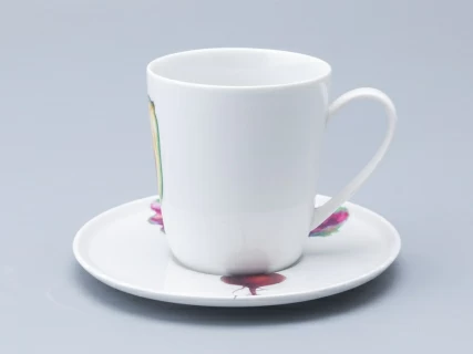 Чашка с блюдцем, форма Колокол, рисунок Мамина дача, арт. 81.34405.00.1, 