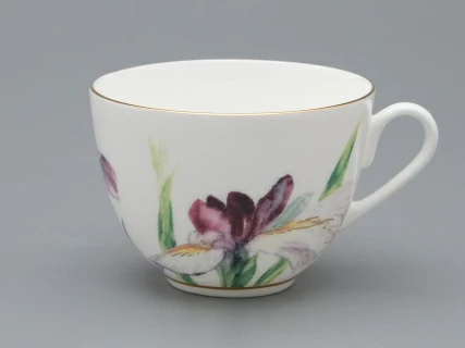 Чашка с блюдцем L’Art des Fleurs  в подарочной упаковке, форма Весенняя 2, рисунок  Роузи, арт 81.33402.00.1,  Чашка с блюдцем L’Art des Fleurs  в подарочной упаковке, форма Весенняя 2, рисунок  Роузи, арт 81.33402.00.1,