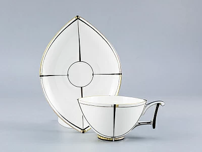 Чашка с блюдцем чайная 200 мл форма Ковчег рисунок Ковчег арт. 81.15873.00.1