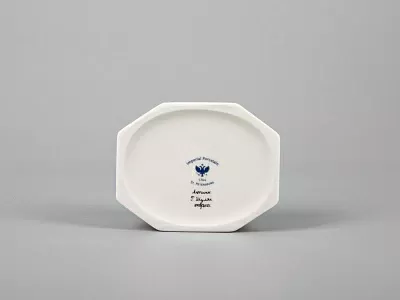 Туалетная коробочка форма Граненая рисунок Люпины арт. 80.59240.00.1