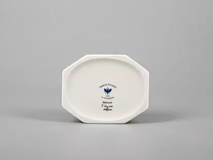 Туалетная коробочка форма Граненая рисунок Люпины арт. 80.59240.00.1