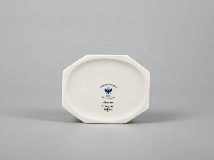 Туалетная коробочка форма Граненая рисунок Люпины арт. 80.59240.00.1, 