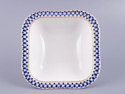 Салатник шести порционный квадратный Молодежная Кобальтовая сетка арт. 80.09899.00.1