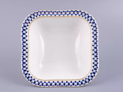 Салатник шести порционный квадратный Молодежная Кобальтовая сетка арт. 80.09899.00.1