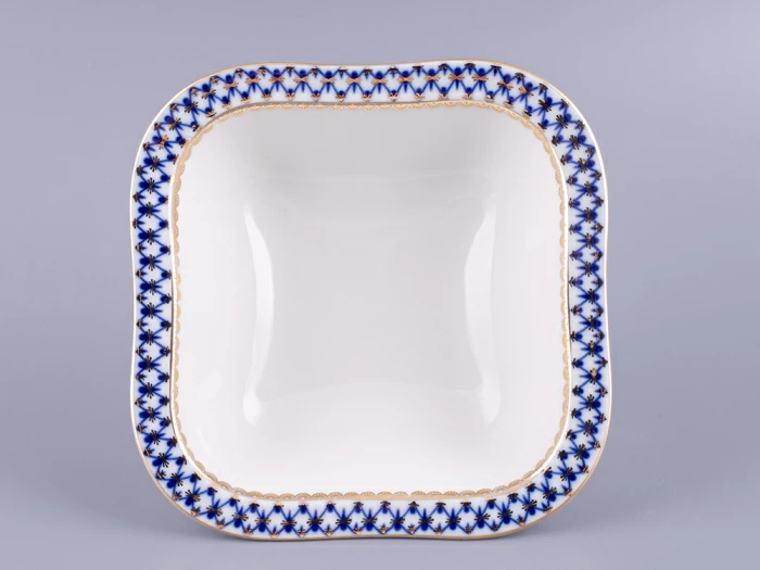 Салатник шести порционный квадратный Молодежная Кобальтовая сетка арт. 80.09899.00.1, 