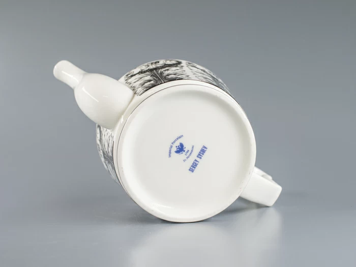 Подарочный набор чайник форма Юлия рисунок Сысоев. Волшебный сад I арт. 81.30910.00.1, 