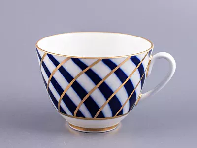 Чашка с блюдцем чайная 250 мл форма Весенняя рисунок Кокон арт. 81.15073.00.1