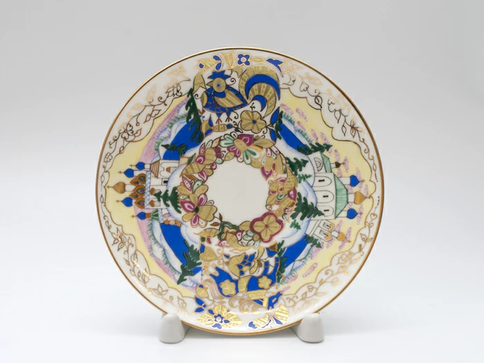 Чашка с блюдцем кофейная 165 мл форма Майская рисунок Русь арт. 81.10379.00.1, 