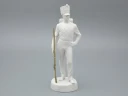 Скульптура  Рядовой русской пехоты Николая I, в подарочной упаковке, рисунок Белый бисквит, арт 81.33426.00.1, 