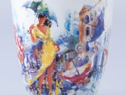 Бокал 450 мл форма Вариации рисунок Летающие зонтики  арт. 80.01241.00.1, 