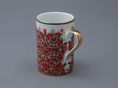 Бокал 400 мл в подарочной упаковке, форма Соло, рисунок Клюква заповедная, арт. 81.34281.00.1