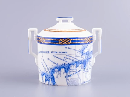 Сахарница Гербовая Кают-компания, арт 80.83446.00.1 Сахарница Гербовая Кают-компания, арт 80.83446.00.1