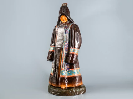 Скульптура Народности России Якутка арт. 82.75209.00.1,  Скульптура Народности России Якутка арт. 82.75209.00.1,