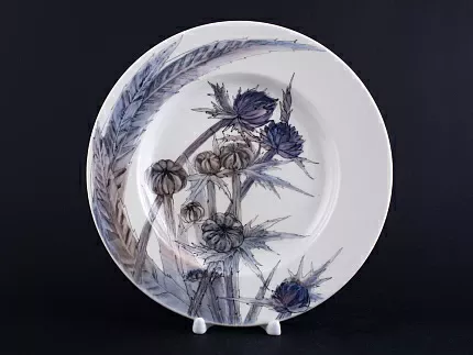 Тарелка Татарник на форме Плоская арт 60.13555.00.1