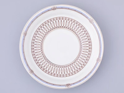 Чашка с блюдцем чайная, форма Гербовая, рисунок Серебряный город 3, арт. 81.32586.00.1 Чашка с блюдцем чайная, форма Гербовая, рисунок Серебряный город 3, арт. 81.32586.00.1