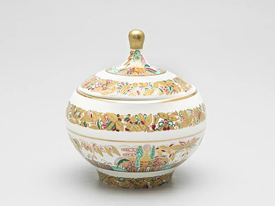 Сервиз чайный форма Яблочко рисунок Пейзажный фриз, 6 персон 15 предмета арт. 81.14525.01.1