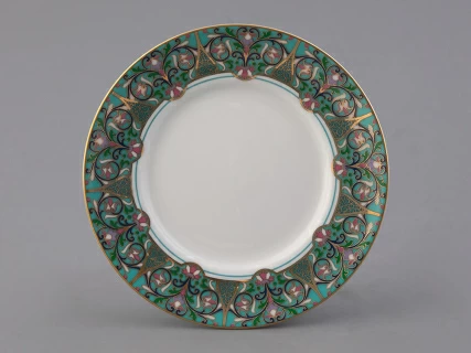 Чашка с блюдцем 250 мл в подарочной упаковке форма Соло, рисунок, Фиалка надрезанная, арт. 81.32656.00.1,  Чашка с блюдцем 250 мл в подарочной упаковке форма Соло, рисунок, Фиалка надрезанная, арт. 81.32656.00.1,