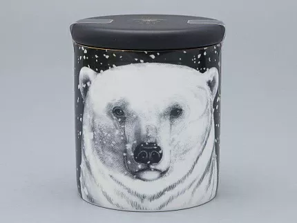 Свеча ароматическая в подарочной упаковке, рисунок Тотем. Медведь аромат Черный перец арт. 81.31597.00.1