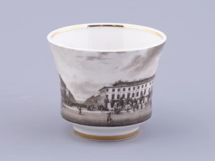 Чашка с блюдцем чайная, форма Банкетная, рисунок Великолепный Невский Малая Конюшенная, арт. 81.32686.00.1, 