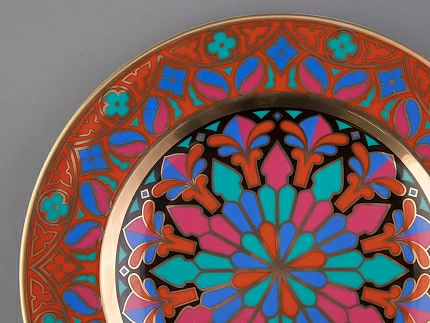 Тарелка декоративная 270 мм Европейская, в подарочной упаковке, рисунок Готическая 6 арт. 81.25627.00.1 Тарелка декоративная 270 мм Европейская, в подарочной упаковке, рисунок Готическая 6 арт. 81.25627.00.1