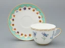 Чашка с блюдцем чайная форма Весенняя 2 рисунок Улыбка флоры 3, арт. 81.34137.00.1, 