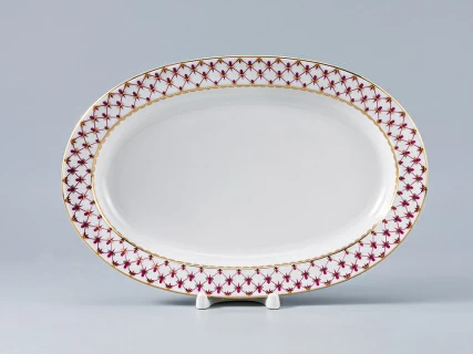 Сервиз столовый форма Молодежная рисунок Сетка-Блюз-2, 6 персон 24 предмета, арт. 81.26393.00.1, 