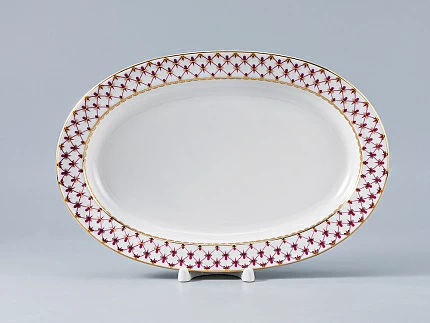 Сервиз столовый форма Молодежная рисунок Сетка-Блюз-2, 6 персон 24 предмета, арт. 81.26393.00.1