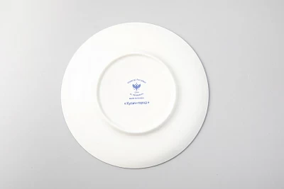 Чашка с блюдцем кофейная 180  мл.,  форма Билибина 1,  рисунок Кулич-город арт. 81.16101.00.1