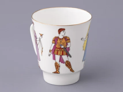 Трехпредметный комплект 165 мл форма Майская рисунок Балет Спартак, арт. 81.28735.00.1, 