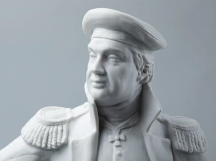 Подарочный набор Генерал-фельдмаршал Кутузов М.И. 1745 г. Белый бисквит арт. 81.31283.00.1, 