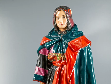 Скульптура Народности России, Лезгинская женщина, арт 82.89683.00.1