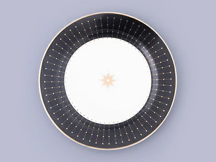 Тарелка плоская 200 мм, форма Стандартная, рисунок Неро 1, арт 80.46112.00.1 Тарелка плоская 200 мм, форма Стандартная, рисунок Неро 1, арт 80.46112.00.1