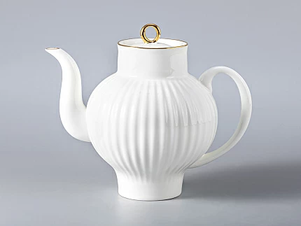 Сервиз чайный форма Волна рисунок Золотой кантик, 6 персон 20 предметов арт. 81.20892.00.1 Сервиз чайный форма Волна рисунок Золотой кантик, 6 персон 20 предметов арт. 81.20892.00.1