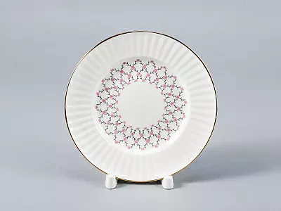 Тарелка 155 мм Волна "Розовая сетка" арт.  80.09274.00.1