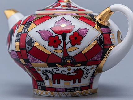 Чайник заварочный Новгородский Красный конь арт. 80.00766.00.1 Чайник заварочный Новгородский Красный конь арт. 80.00766.00.1