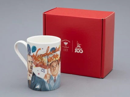 Бокал в подарочной упаковке, форма Идиллия, рисунок Карнавальная ночь, арт 81.33250.00.1, 