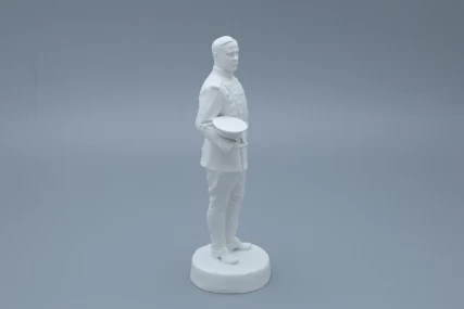 Скульптура Маршал Говоров Л.А., в подарочной упаковке, Белый бисквит, арт. 81.34246.00.1, 