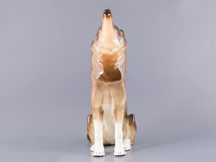 Скульптура Волк сидящий арт. 82.06370.00.1, 