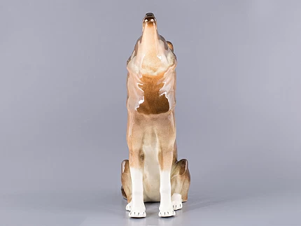 Скульптура Волк сидящий арт. 82.06370.00.1 Скульптура Волк сидящий арт. 82.06370.00.1