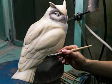 Скульптура форма Филин рисунок Филин арт. 82.82078.00.1, 