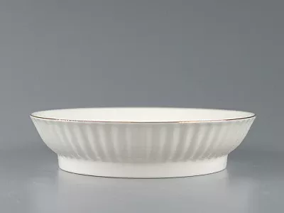 Сухарница, 170 мм, форма Волна,  рисунок Золотой кантик арт. 80.00756.00.1