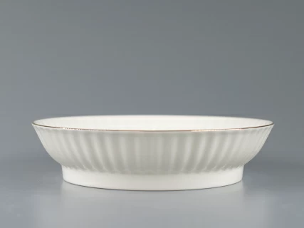 Сухарница форма Волна рисунок Золотой кантик арт. 80.00756.00.1, 