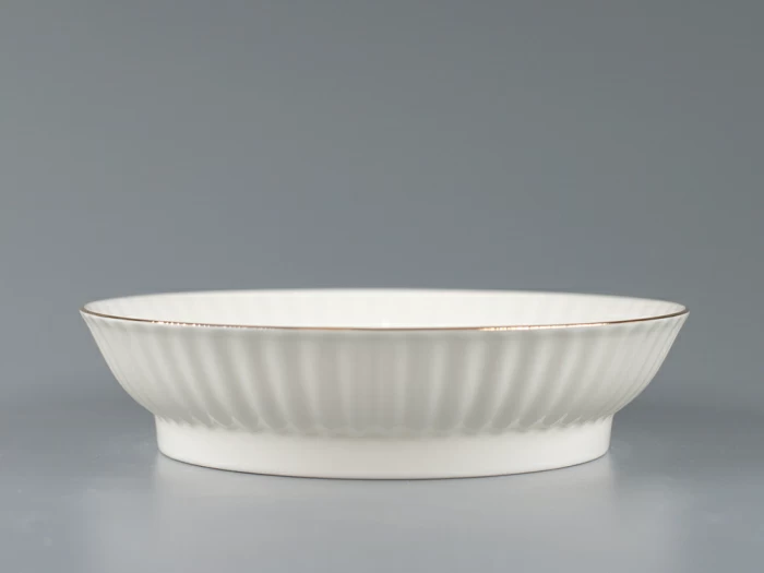 Сухарница форма Волна рисунок Золотой кантик арт. 80.00756.00.1, 