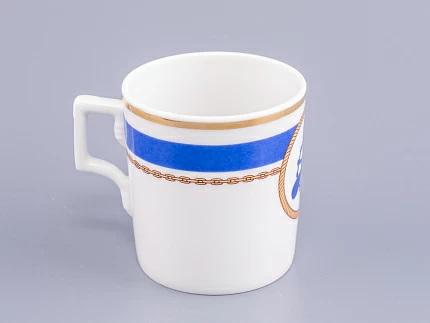 Чашка с блюдцем чайная 220 мл форма Гербовая рисунок Кают-компания № 4 арт. 81.24033.00.1