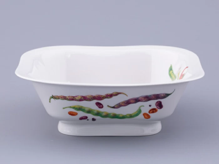 Салатник четырехпорционный форма Молодежная квадратный рисунок Мамина Дача, арт. 80.48023.00.1, 