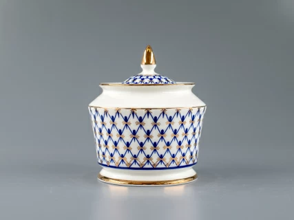 Сахарница Юлия Кобальтовая сетка арт. 80.66467.00.1, 